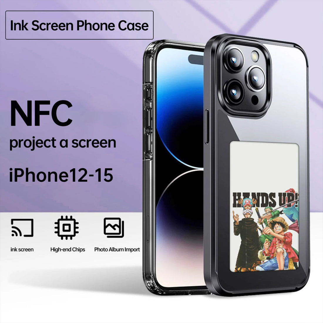 Portra Ink Screen Phone Case, the future of phone personalization Works with iPhone 13, 14, 15 & Pro